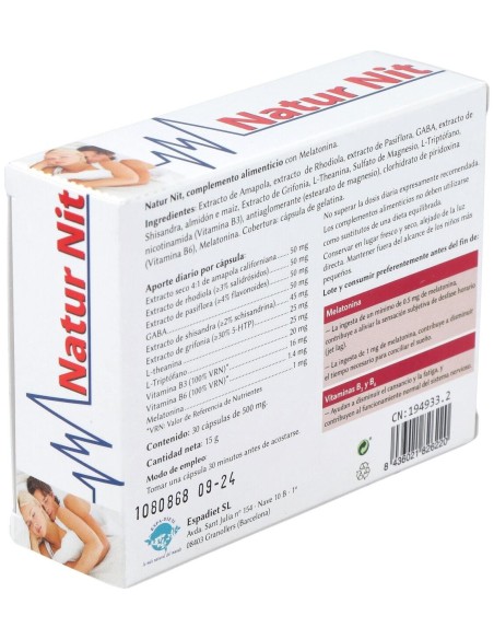 Naturnit 30 Cáp. de Espadiet