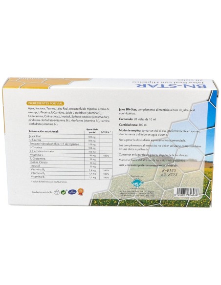 Jalea Bn-Star 20 Vial. de Espadiet