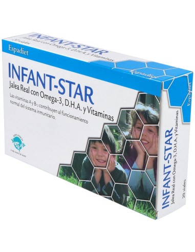 Jalea Infan + Omega 3 20 Vial. de Espadiet