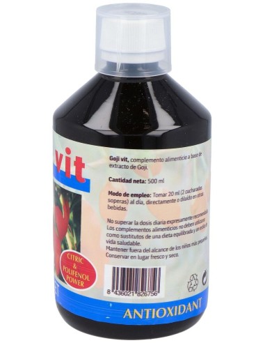 Goji Vit Jugo 500Ml. de Espadiet