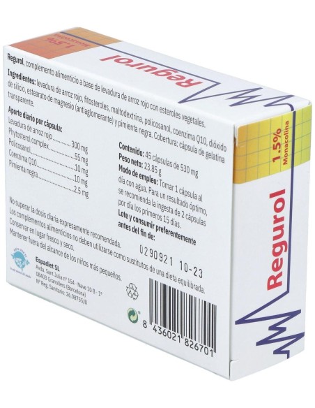 Regurol 45Cap. de Espadiet