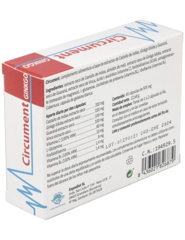 Circument Ginkgo 45Cap. de Espadiet