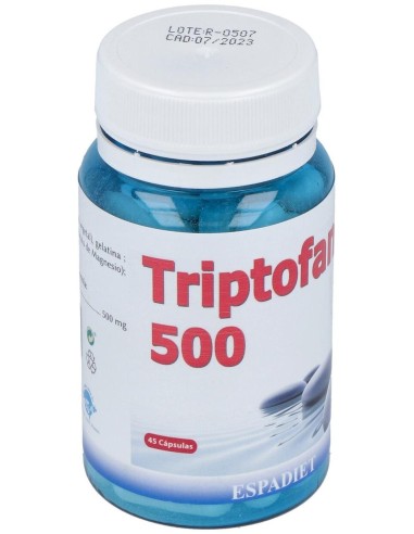 Triptofano 500 Mg 45 Cáp. de Espadiet