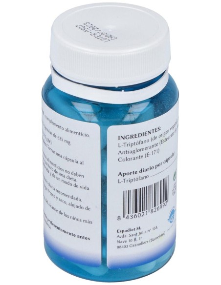 Triptofano 500 Mg 45 Cáp. de Espadiet