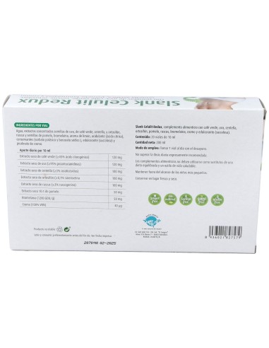 Slank Celulit Redux 20 Viales de Reddir