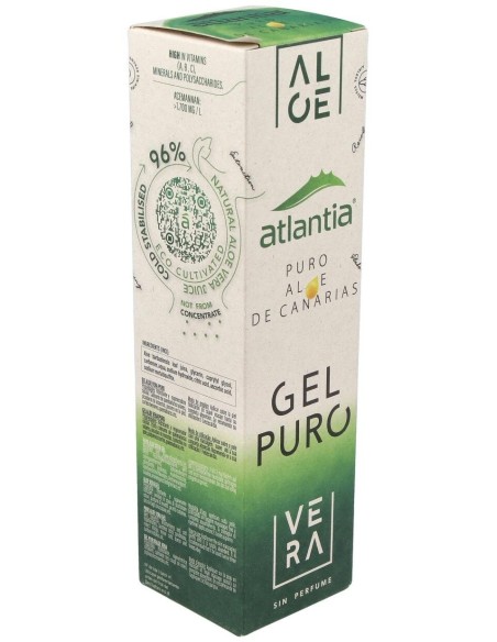 Gel De Aloe Vera Puro 200Ml. Eco de Atlantia