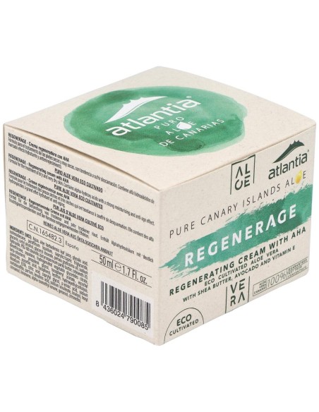 Regenerage Crema Antiedad Con Aloe 50Ml. Eco de Atlantia