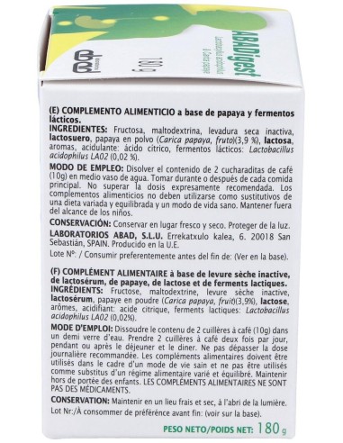 Abadigest (Vadessa) Bote 180Gr. de Kiluva - Abad