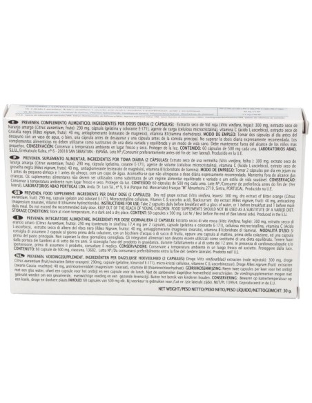 Prevenen Varices/Hemorroides 60Cap de Kiluva - Abad