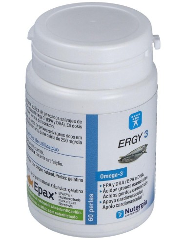 Ergy 3 60Perlas de Nutergia