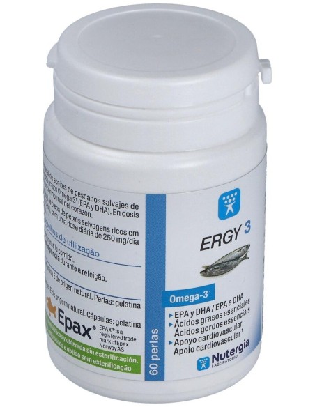 Ergy 3 60Perlas de Nutergia