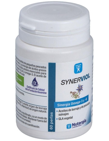Synerviol 60Perlas de Nutergia
