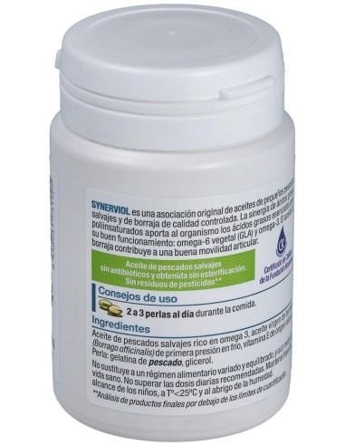 Synerviol 60Perlas de Nutergia