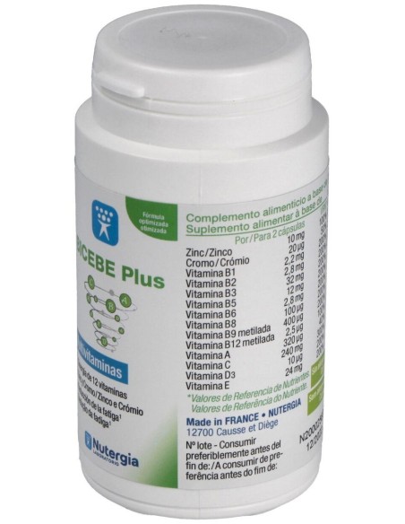 Bicebe Plus 90Cap. de Nutergia