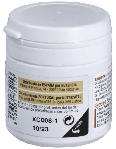 Ergycox 30Comp. de Nutergia