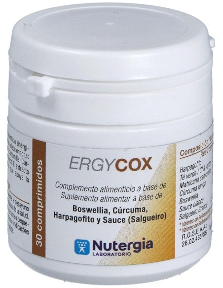 Ergycox 30Comp. de Nutergia