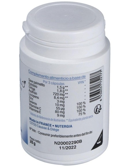 Ergyvital Hombre 60Cap. de Nutergia