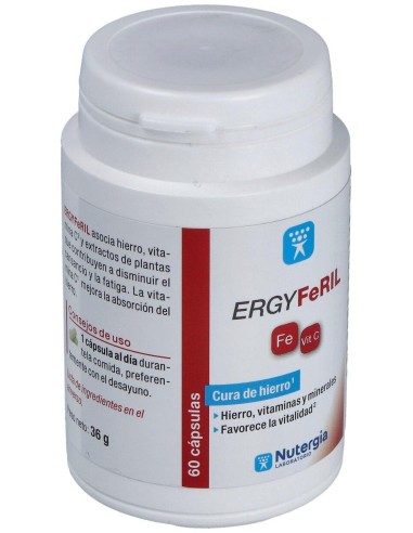 Ergyferil 60Cap. de Nutergia