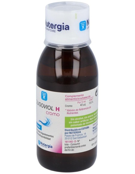 Oligoviol H Cromo 150Ml. de Nutergia