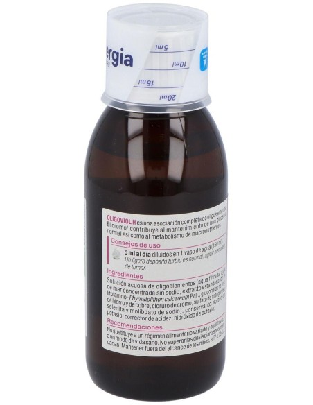 Oligoviol H Cromo 150Ml. de Nutergia
