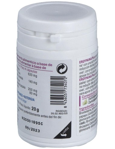 Ergypaina Plus 60Cap. de Nutergia