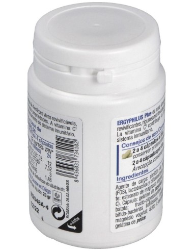 Ergyphilus Plus 60 capsulas (Refrigeracion) de Nutergia