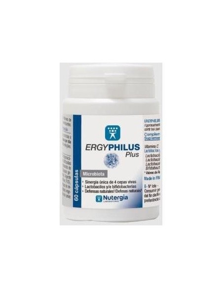 Ergyphilus Plus 60Cap. (Refrigeracion) de Nutergia