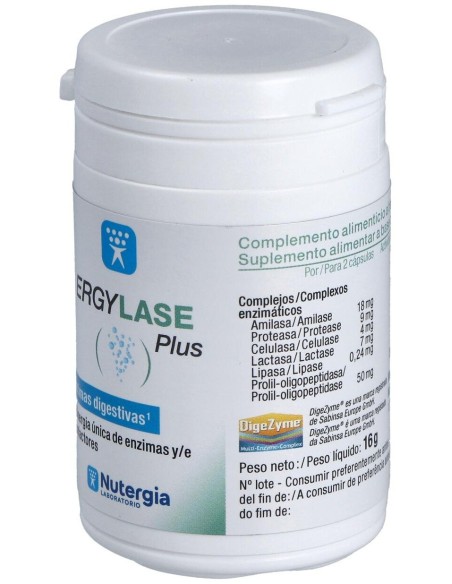 Ergylase Plus 40Cap. de Nutergia