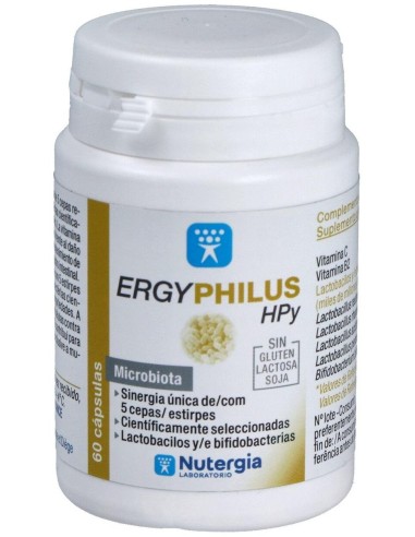 Ergyphilus Hpy 60Cap. (Refrigeracion) de Nutergia