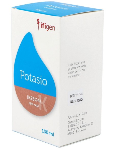 Potasio (K) Oligoelementos 150Ml. de Ifigen