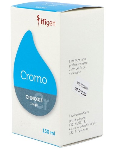 Cromo (Cr) Oligoelementos 150Ml. de Ifigen