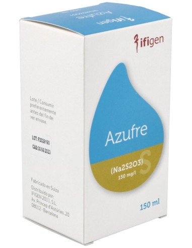 Azufre (S) Oligoelementos 150Ml. de Ifigen