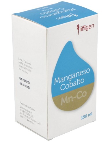 Manganeso-Cobalto (Mn-Co) Oligoelementos 150Ml. de Ifigen