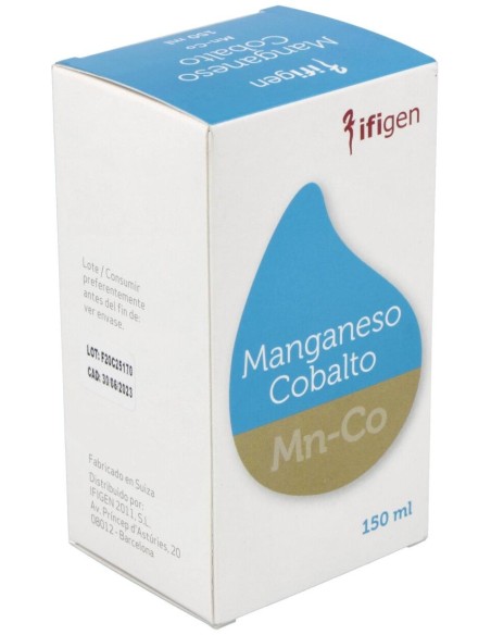 Manganeso-Cobalto (Mn-Co) Oligoelementos 150Ml. de Ifigen