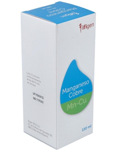 Manganeso-Cobre (Mn-Cu) Oligoelementos 150Ml. de Ifigen