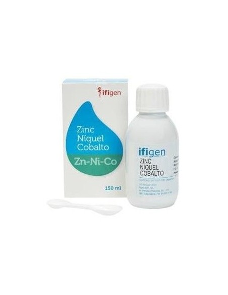 Zinc-Niquel-Cobalto (Zn-Ni-Co) Oligoelemento 150Ml de Ifigen