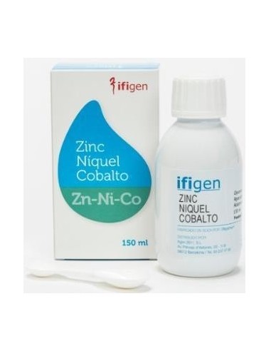 Zinc-Niquel-Cobalto (Zn-Ni-Co) Oligoelemento 150Ml de Ifigen