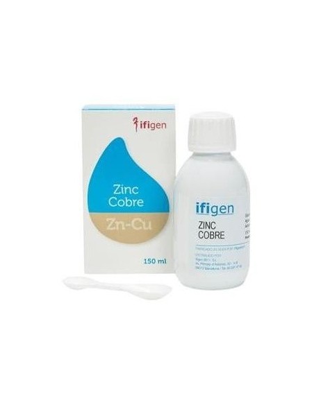 Zinc-Cobre (Zn-Cu) Oligoelementos 150Ml. de Ifigen