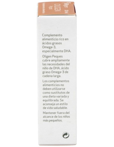 Oligen Peques Dha 80% Tg Enzimatico Menta-Lima 30M de Ifigen