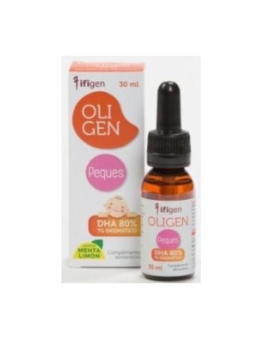 Oligen Peques Dha 80% Tg Enzimatico Menta-Lima 30M de Ifigen