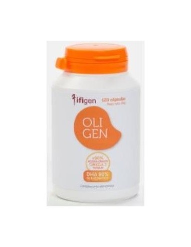 Oligen Dha 80% Tg Enzimatico 120Cap. de Ifigen