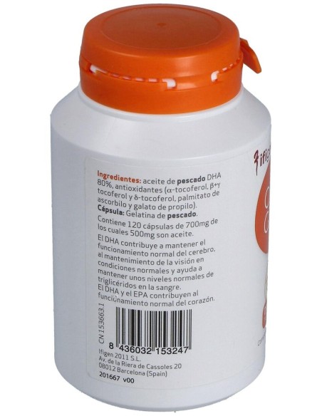 Oligen Dha 80% Tg Enzimatico 120Cap. de Ifigen