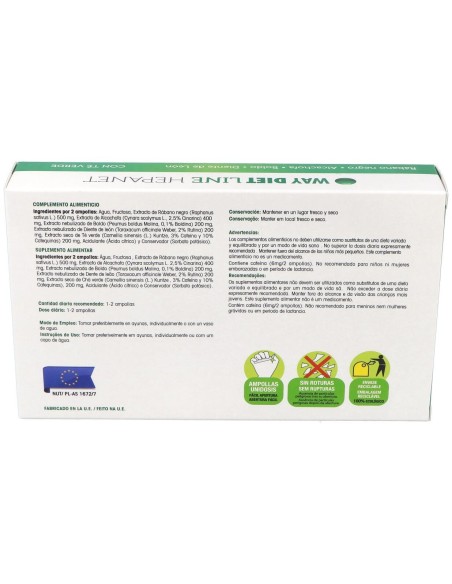 Hepanet 20Amp. de Waydiet Natural Products