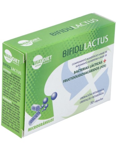 Bifidulactus 30Caps. de Waydiet Natural Products