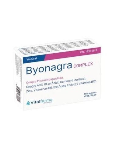 Byonagra Complex 30Cap. de Vitalfarma