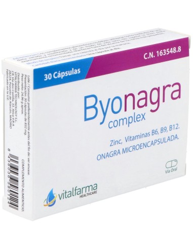 Byonagra Complex 30Cap. de Vitalfarma