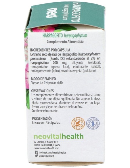 Harpagofito Microgranulos Neo 45Cap. de Neo