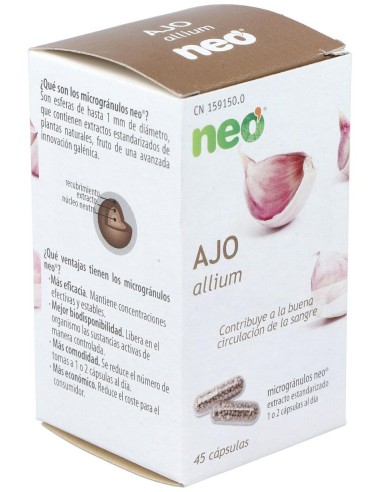 Ajo Microgranulos Neo 45Cap. de Neo