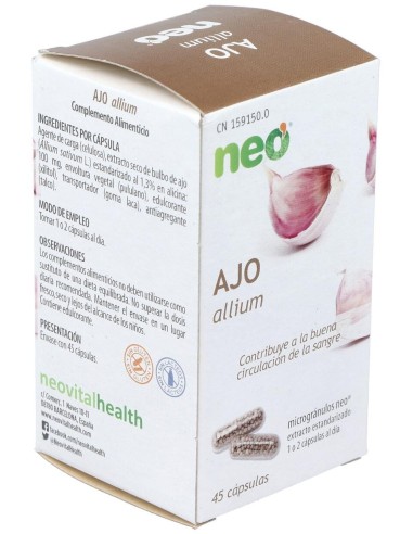 Ajo Microgranulos Neo 45Cap. de Neo