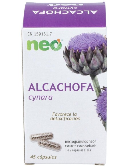 Alcachofa Microgranulos Neo 45Cap. de Neo